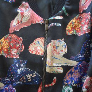 Barely Worn Multi-Color Zara Tiger Jacket